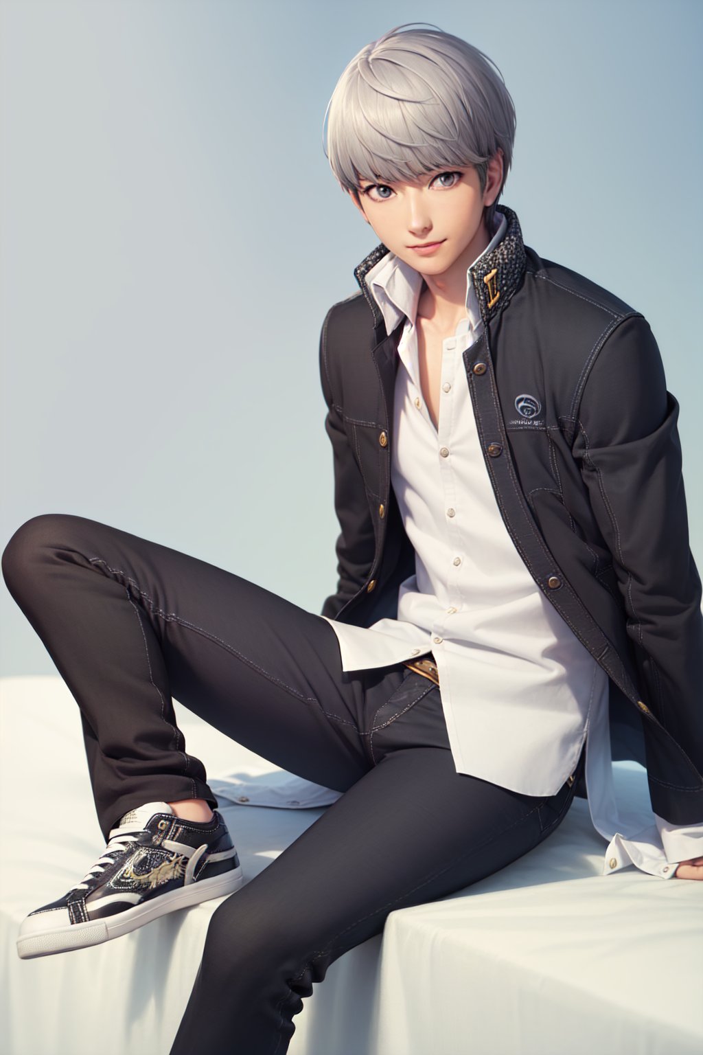 00037-3967337001-(masterpiece, best quality_1.2), , solo, male focus, 1boy, narukami yu, slight smile, looking at viewer, sitting, crossed legs,.jpg